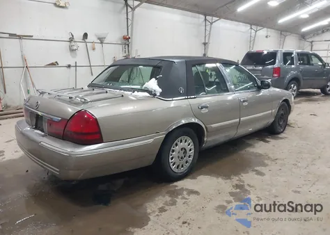 2003 Mercury Grand Marquis Gs from USA, damaged, VIN 2MEFM74W83X601604